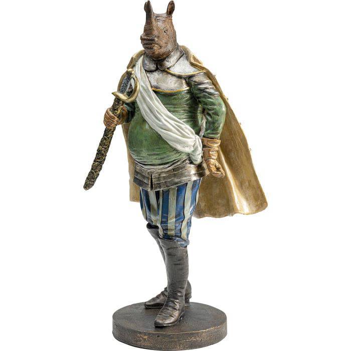 Deco Figurine Sir Rhino Standing - JULIA VENCE STORE