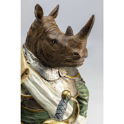 Deco Figurine Sir Rhino Standing - JULIA VENCE STORE