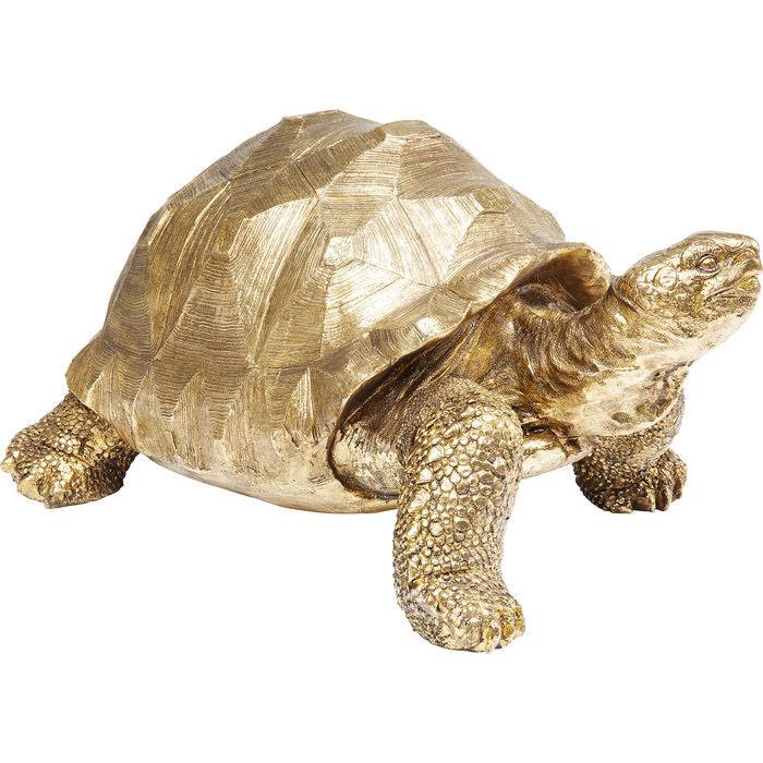 Gold Turtle Figurine