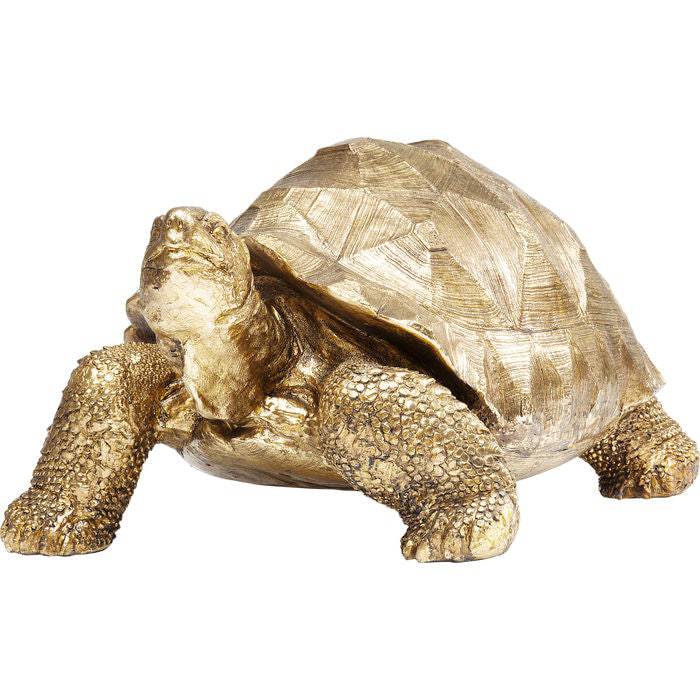 Gold Turtle Figurine