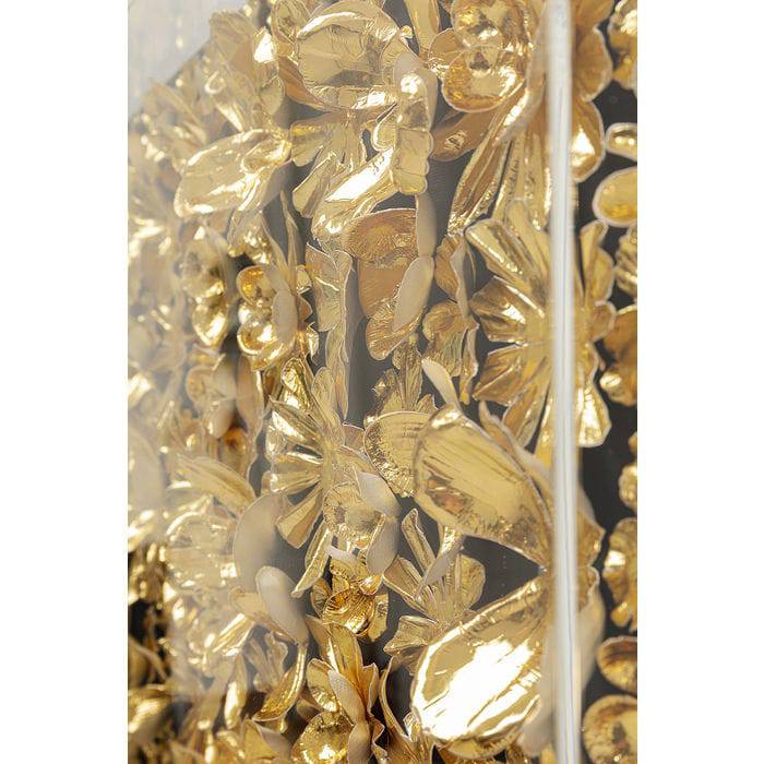 Deco Frame Gold Flower 80x80cm - JULIA VENCE STORE