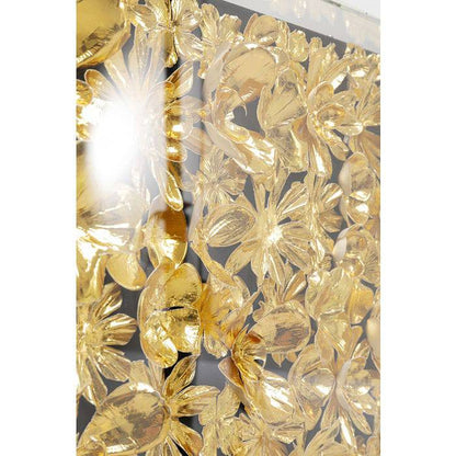 Deco Frame Gold Flower 80x80cm - JULIA VENCE STORE