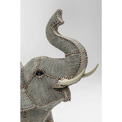 Deco Object Walking Elephant Pearls Big - JULIA VENCE STORE