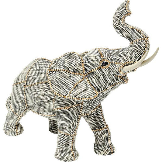 Deco Object Walking Elephant Pearls Small - JULIA VENCE STORE