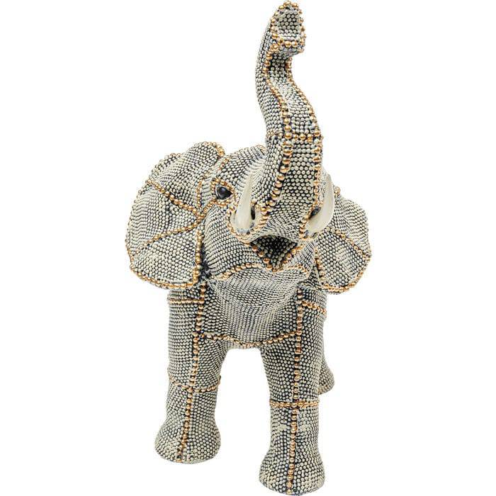 Deco Object Walking Elephant Pearls Small - JULIA VENCE STORE