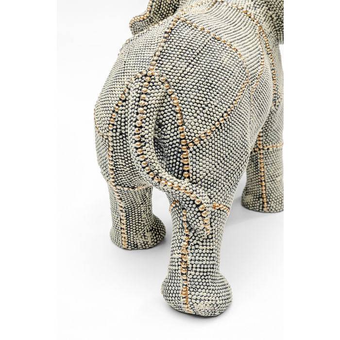 Deco Object Walking Elephant Pearls Small - JULIA VENCE STORE