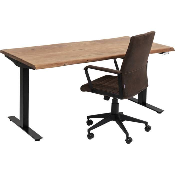 Desk Office Harmony Black 160x80 - JULIA VENCE STORE