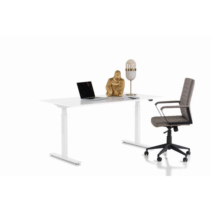 White Office Desk