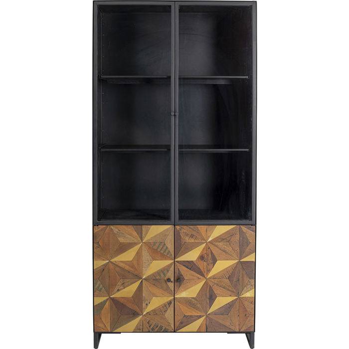 Display Cabinet Illusion Gold 90x180cm - JULIA VENCE STORE