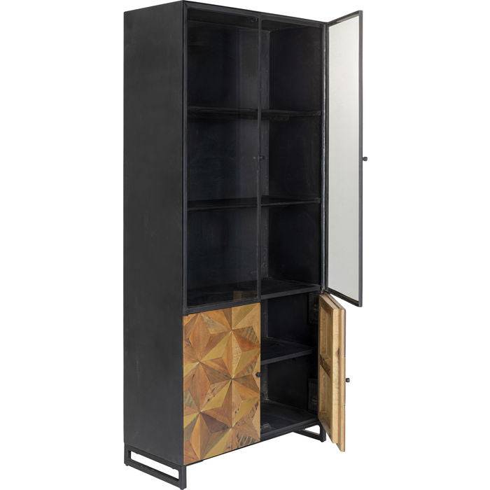 Display Cabinet Illusion Gold 90x180cm - JULIA VENCE STORE