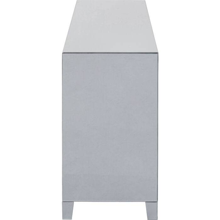 Dresser Luxury Push 3 Drawers Grey - JULIA VENCE STORE