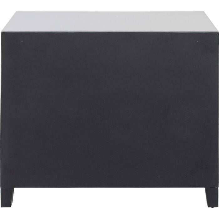 Dresser Luxury Push 3 Drawers Grey - JULIA VENCE STORE