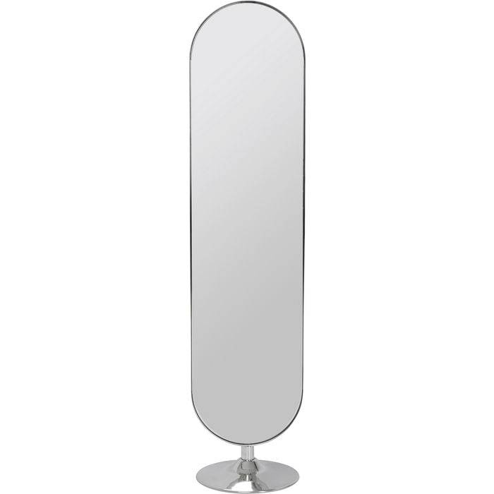 Floor Mirror Curve Chrome 40x170cm - JULIA VENCE STORE