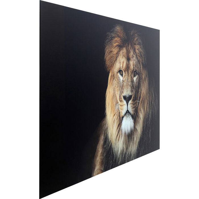 Glass Picture King of Lion 150x100 - JULIA VENCE STORE