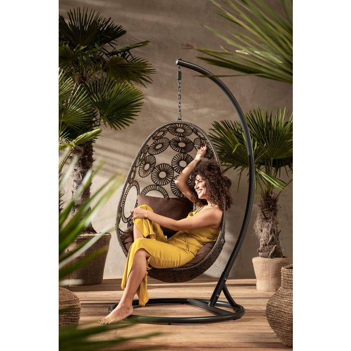 Hanging Chair Ibiza Brown - JULIA VENCE STORE