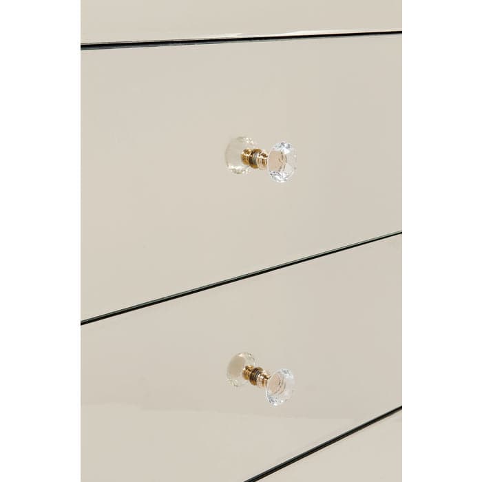 High Dresser Luxury Champagne 5 Drawers - JULIA VENCE STORE