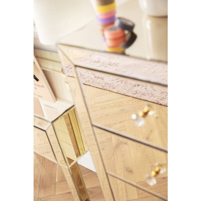 High Dresser Luxury Champagne 5 Drawers - JULIA VENCE STORE