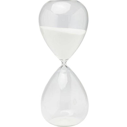 Hourglass Timer White 240Min - JULIA VENCE STORE