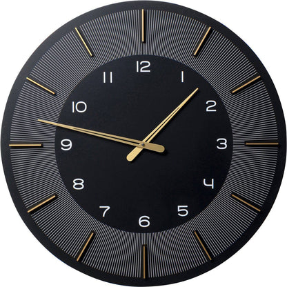 wall clock lio black o60