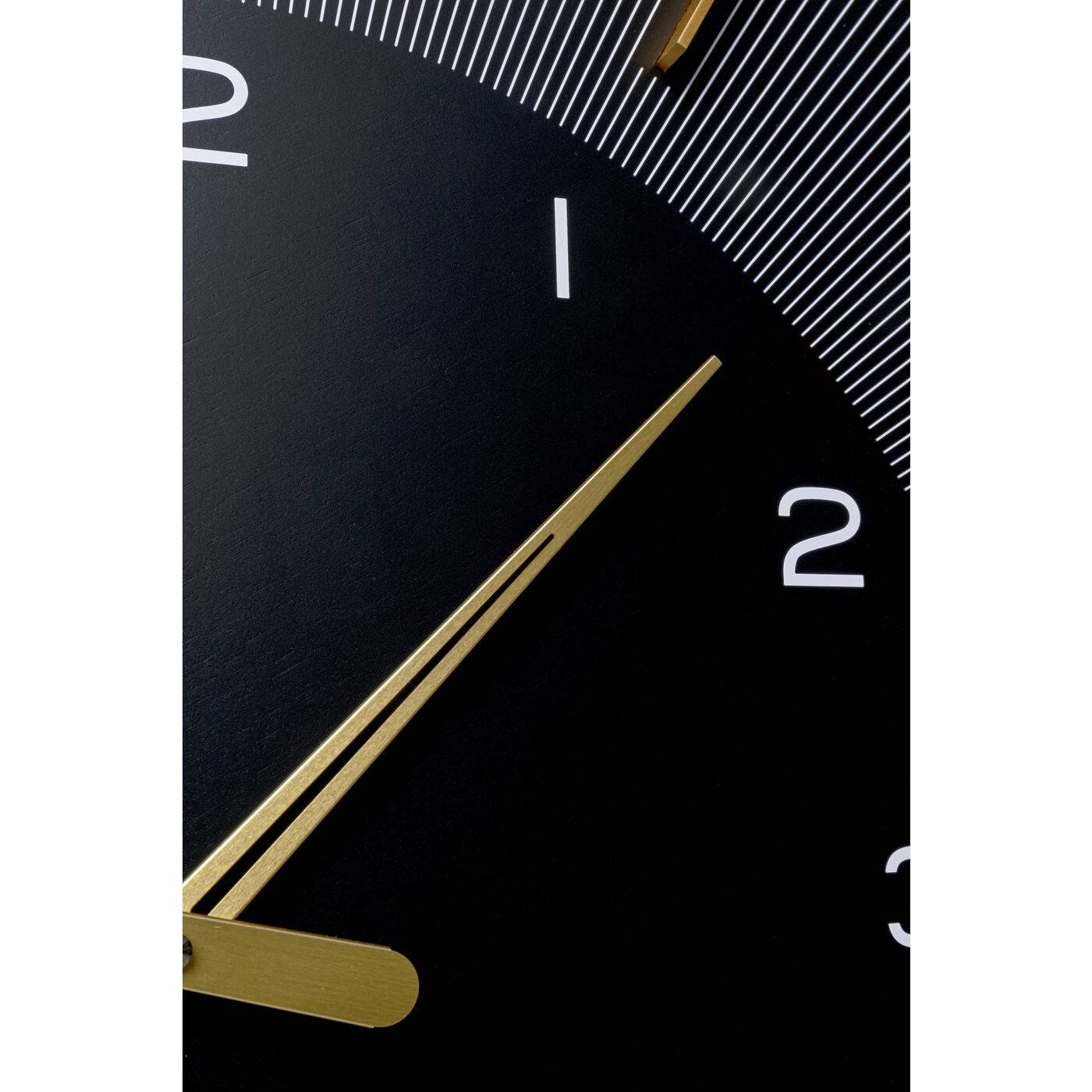 wall clock lio black o60