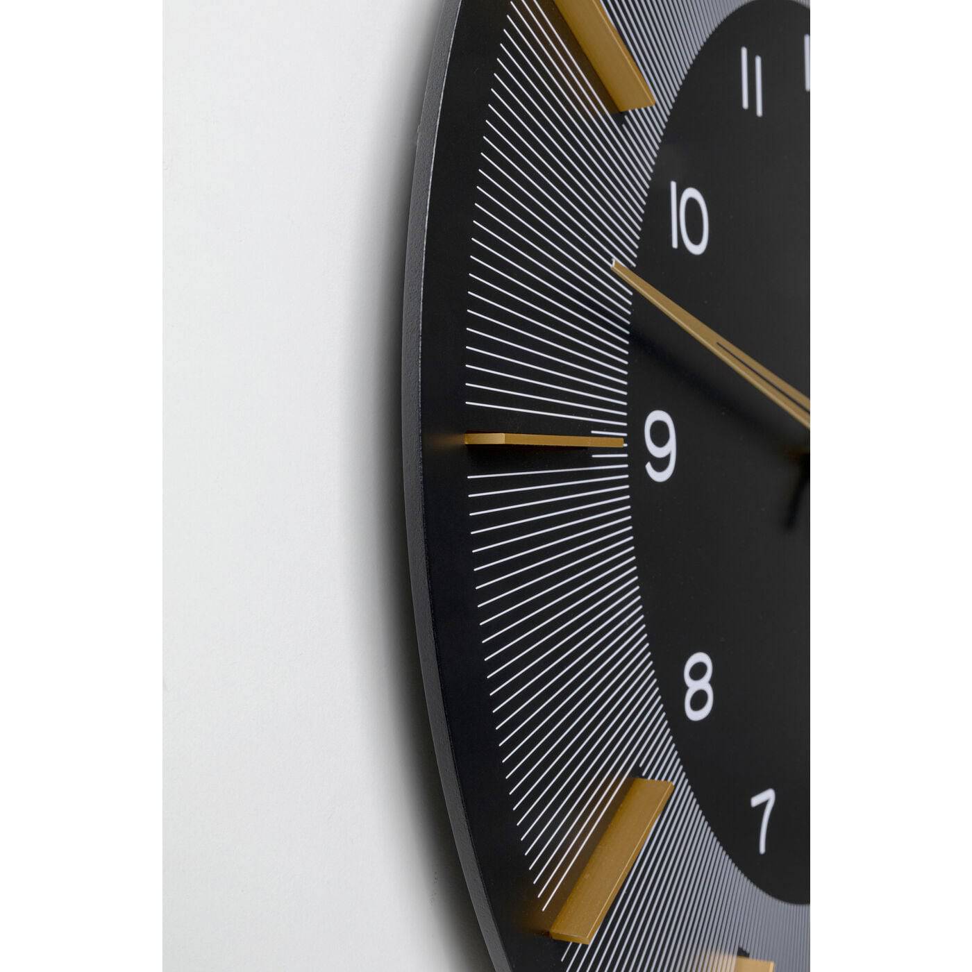 wall clock lio black o60