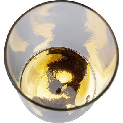 water glass electra deep ball gold