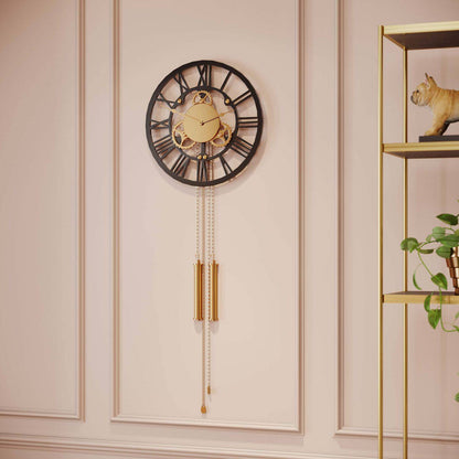 Wall Clock Clockwork 126x46cm