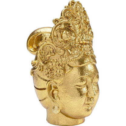 Deco Object Goddess Head Gold 39cm