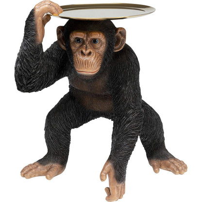 Butler Chimp Figurine