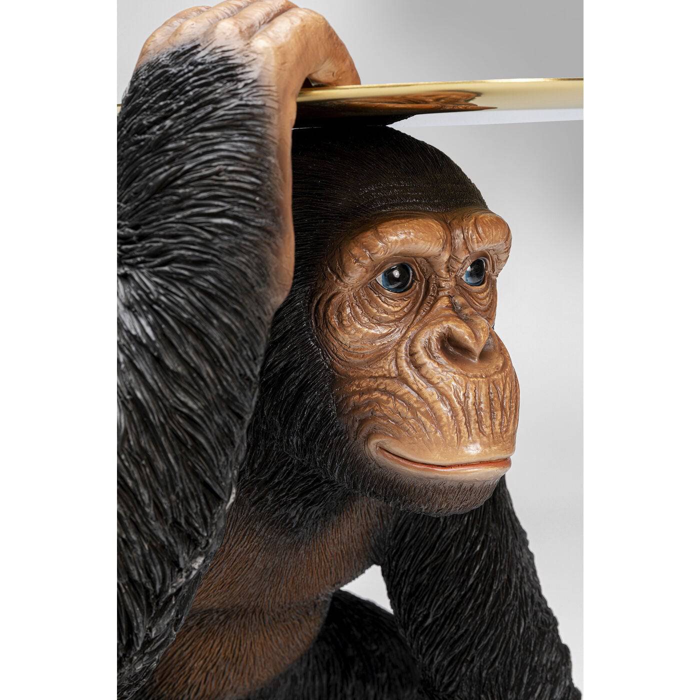 Butler Chimp Figurine