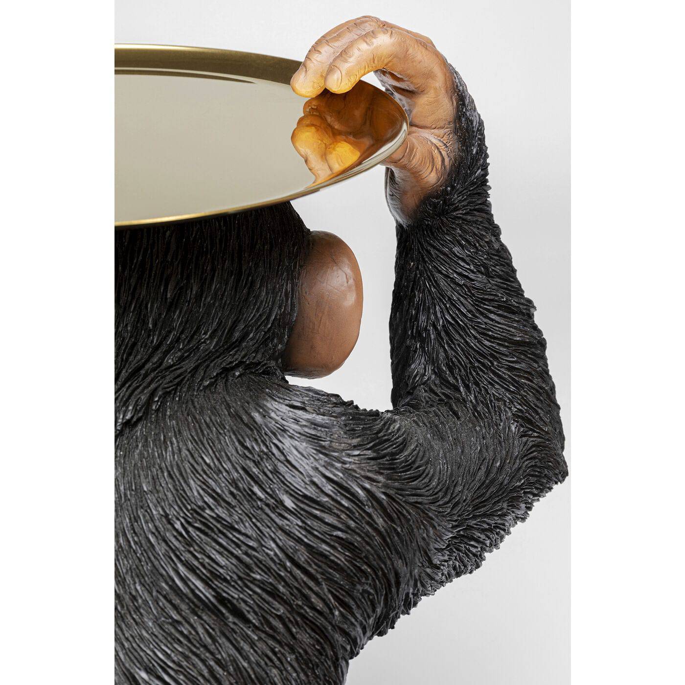 Butler Chimp Figurine