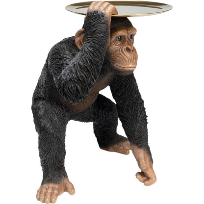 Butler Chimp Figurine