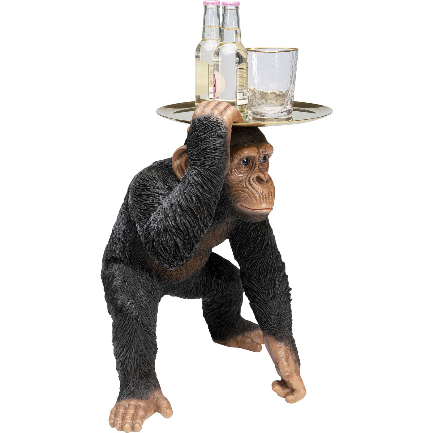 Butler Chimp Figurine