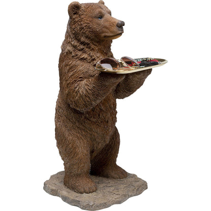 Deco Figurine Butler Standing Bear 62cm