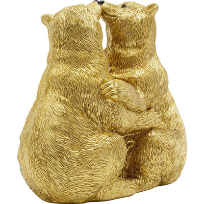 Deco Figurine Kissing Bears 17cm