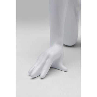 Deco Figurine Runner White 25cm