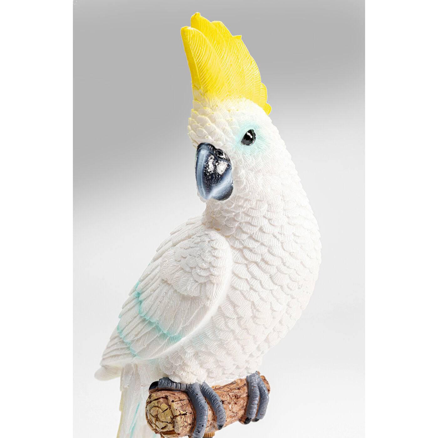 Deco Figurine Parrot Cockatoo White 38cm