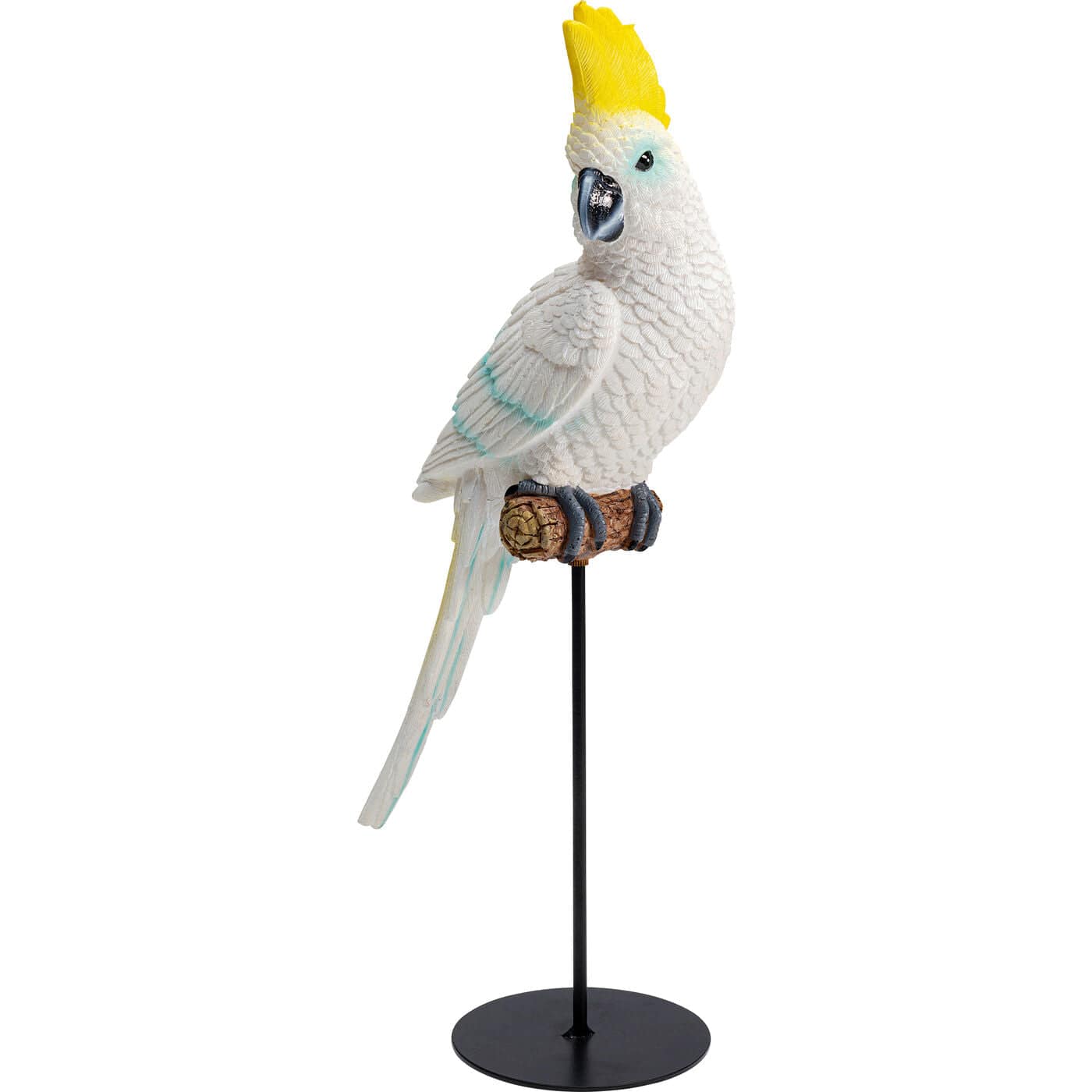 Deco Figurine Parrot Cockatoo White 38cm