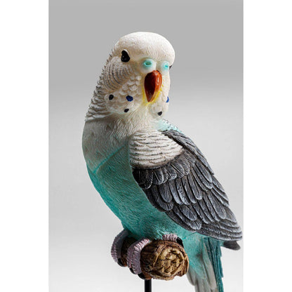 Deco Figurine Parrot Turquoise 36cm