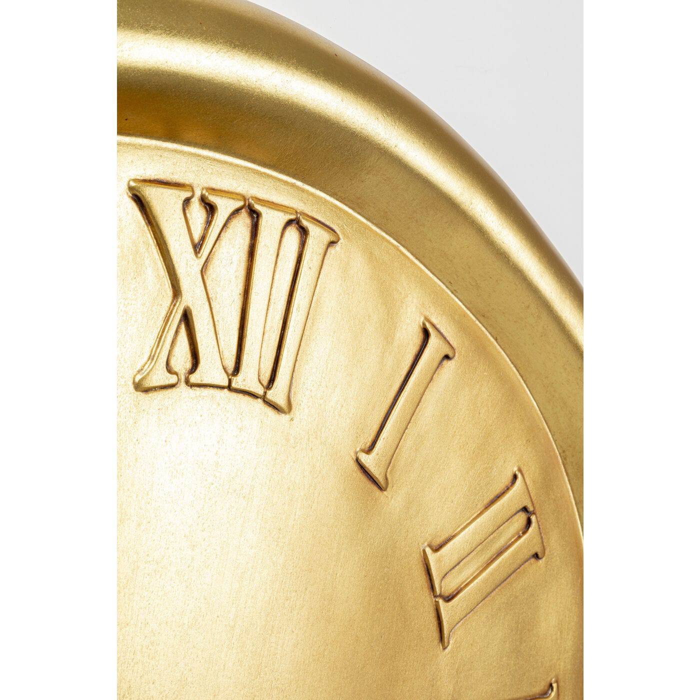 Wall Clock Big Drop Gold 92x127cm