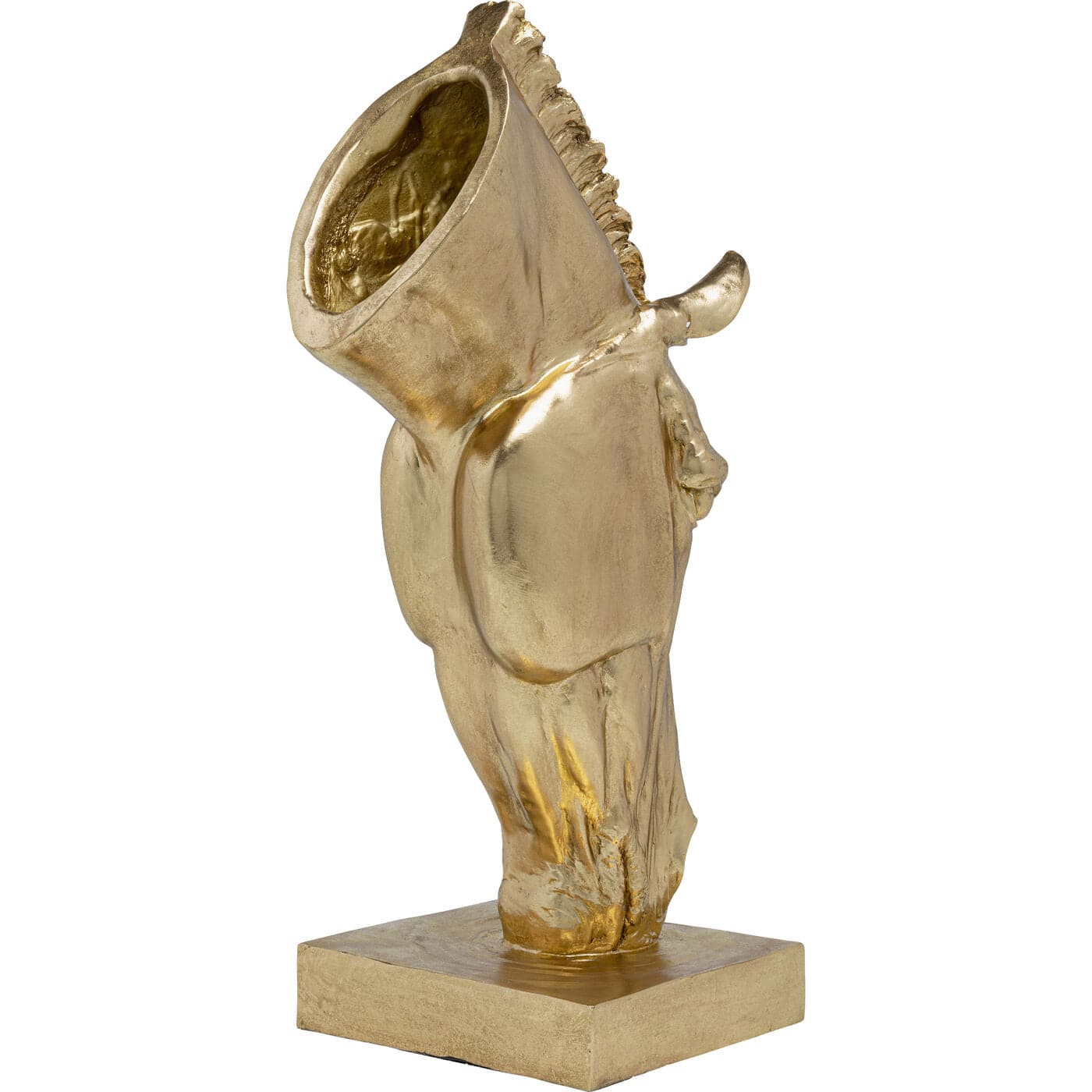 Deco Object Horse Face Gold 72cm