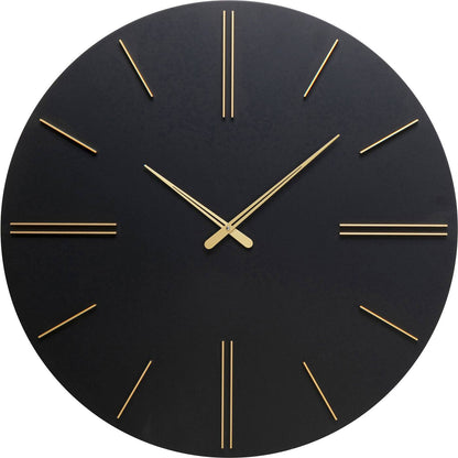 Wall Clock Luca Black Ø70cm