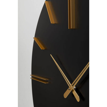 Wall Clock Luca Black Ø70cm