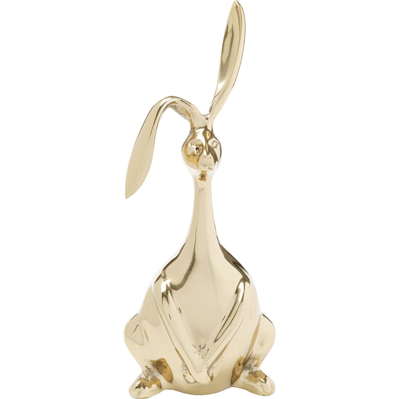 Gold Bunny Figurine