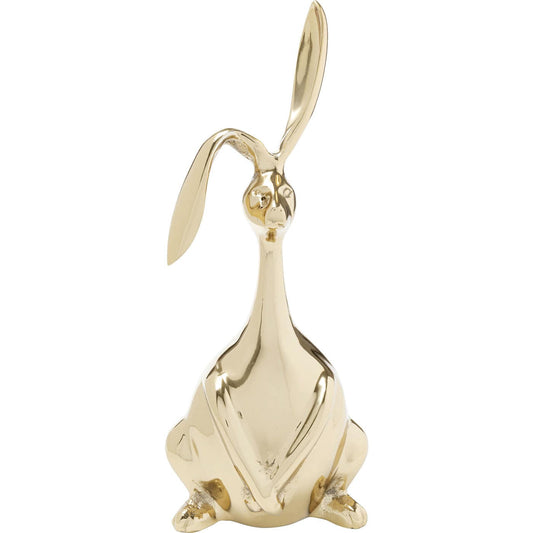 Gold Bunny Figurine