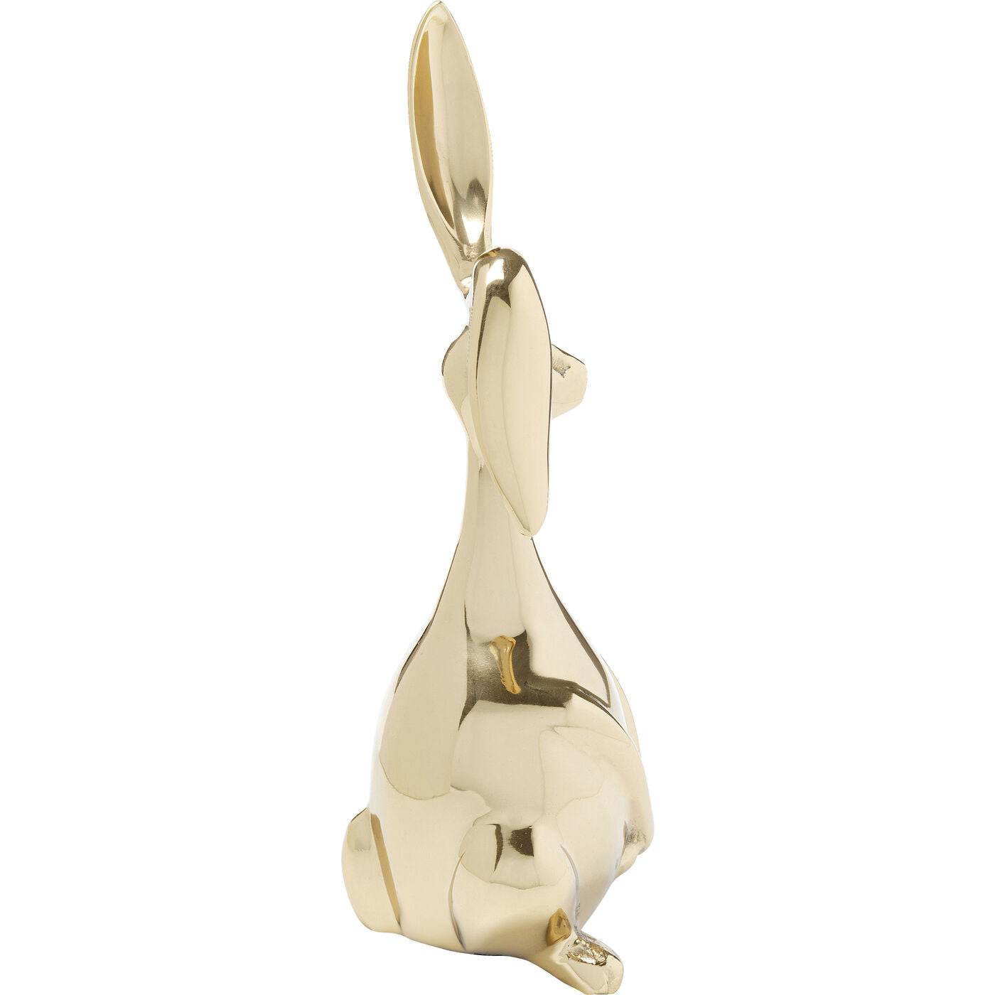 Gold Bunny Figurine