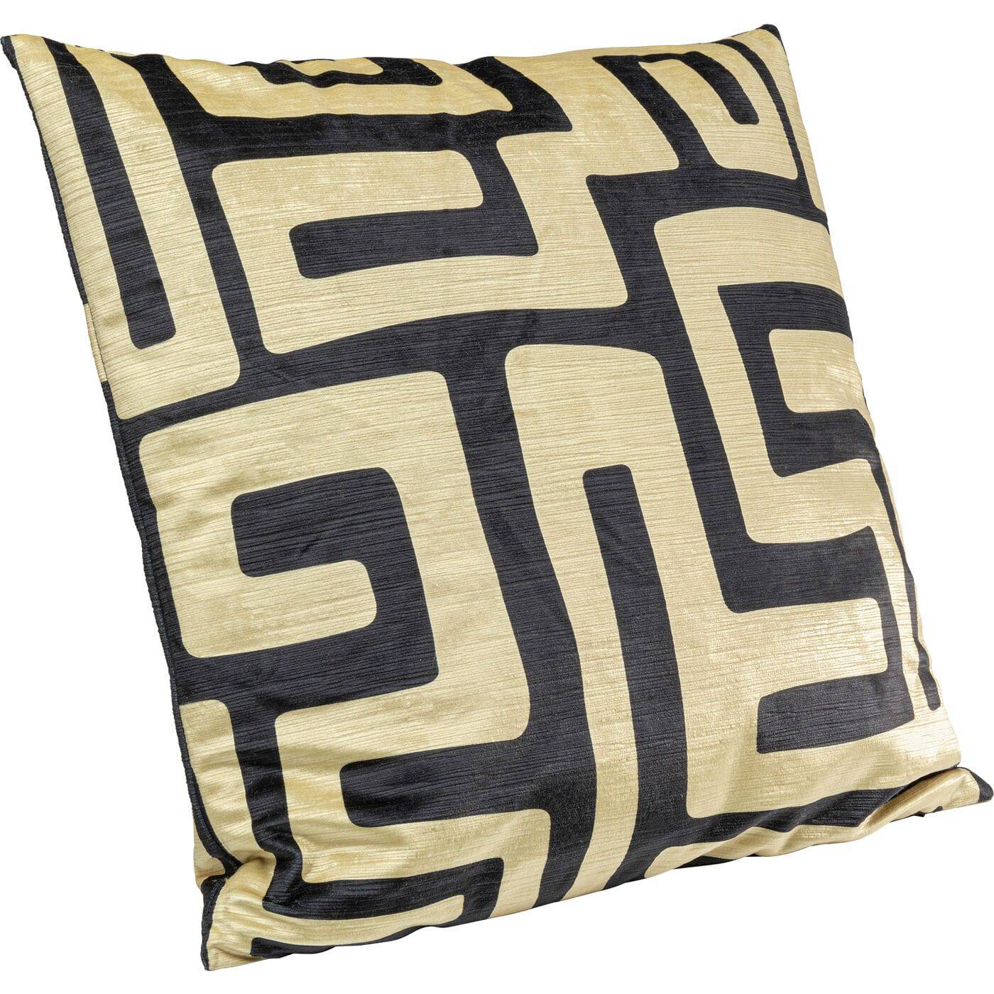 Cushion Labyrinth Black 45x45cm