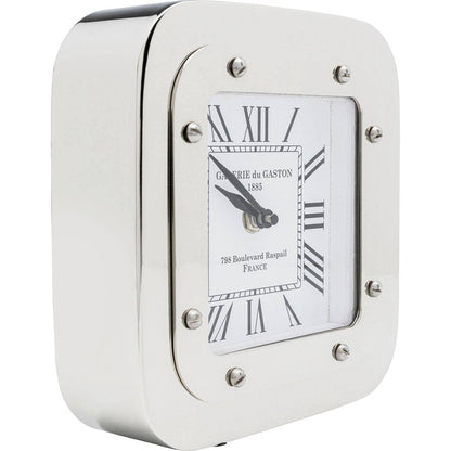 Table Clock Deluxe 17x17cm