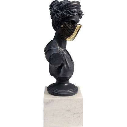 Deco Object Busto Masked Lady 50cm