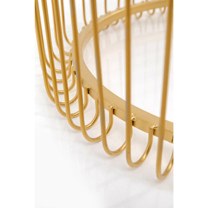 Plant Holder Wire Gold 44cm